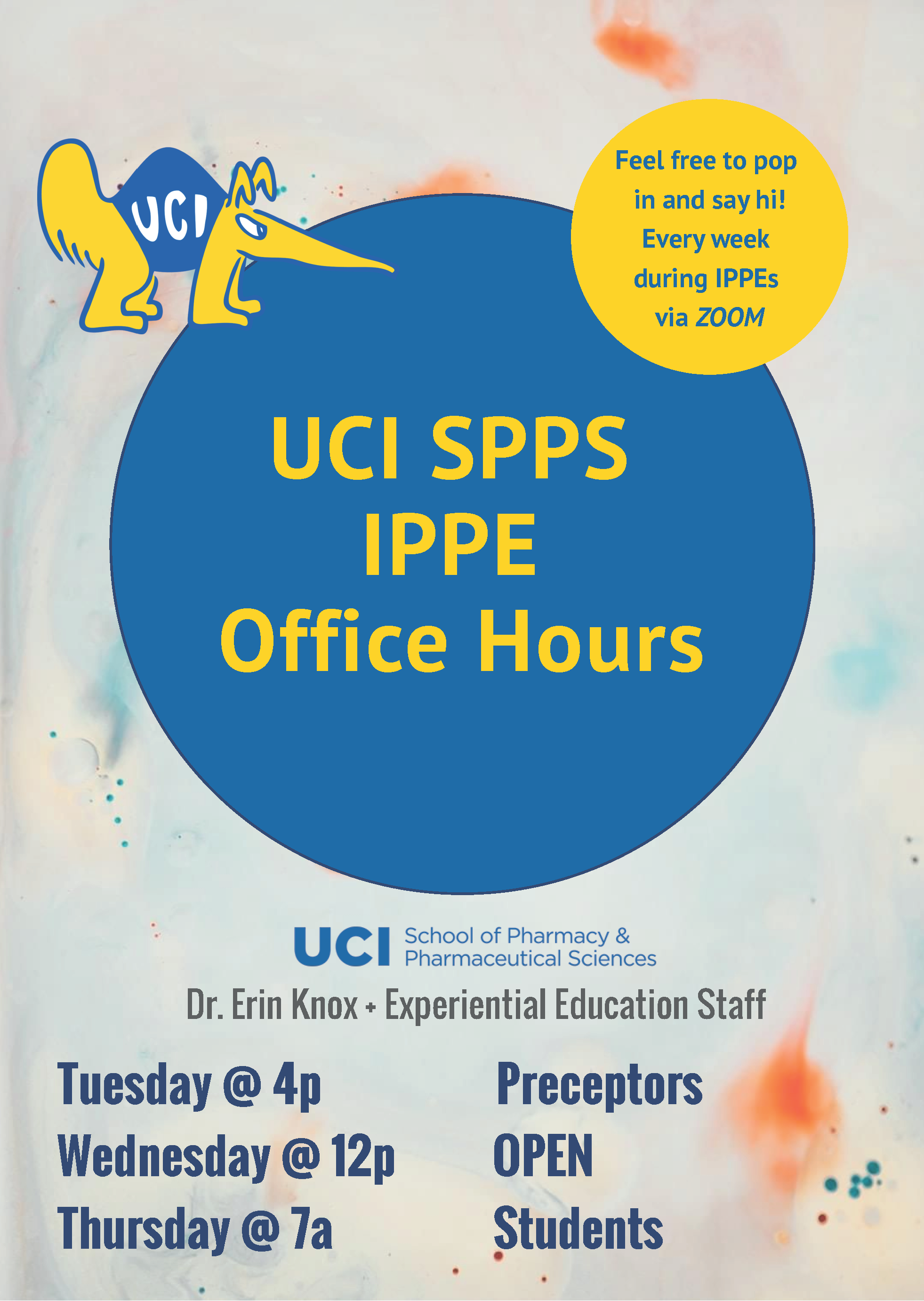 IPPE Office Hours (no links)